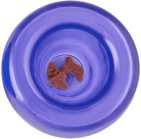 Orbee Tuff Lil Snoop Small Interactive Floating Dog Toy Purple