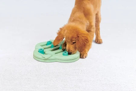 Puppy Hide N' Slide Green Puzzle Dog Toy
