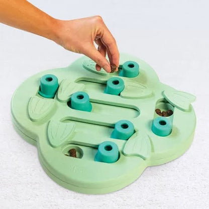 Puppy Hide N' Slide Green Puzzle Dog Toy