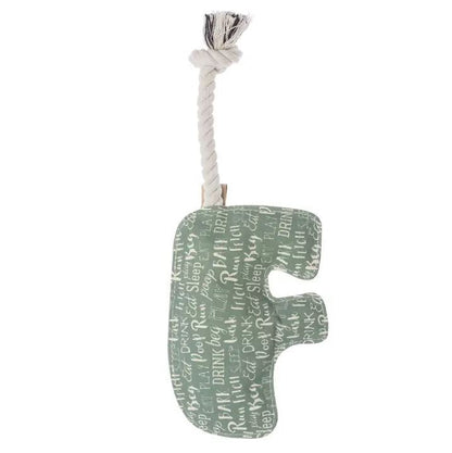 Speckle and Spot Buffalo and Rope Dog Toy