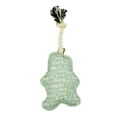 Speckle and Spot Trout and Rope Dog Toy